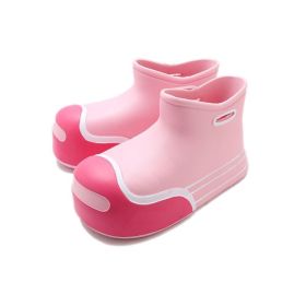 Women's Fashionable Outer Wear Mid-calf Thick-soled Rain Boots