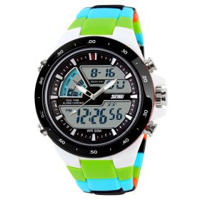 Electronic watches (Color: Green)