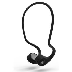 Bone Conduction Wireless Ear-mounted Non-ear Fitness Sports Headphones (Color: Black)