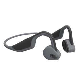 5.0 stereo bone conduction headphones (Option: Black-Normal)