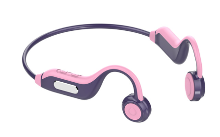 Bone conduction Bluetooth headset (Option: Pink-With 8G)