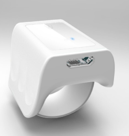 Ring Mouse Body Response To Touch Smart Wearable Device Somatosensory Interaction (Color: White)